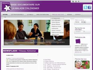  alt="Une base documentaire dédiée à la maladie d'Alzheimer : www.reseau-alzheimer.org"